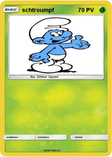 Pokemon schtroumpf