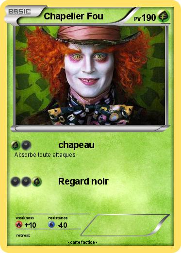 Pokemon Chapelier Fou