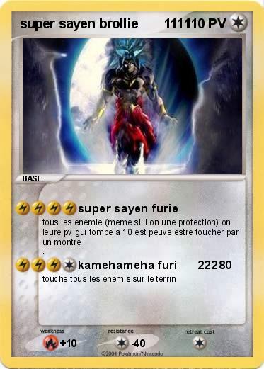 Pokemon super sayen brollie       1111   