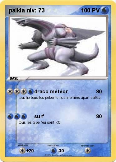 Pokemon palkia niv: 73