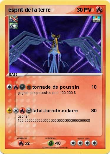 Pokemon esprit de la terre 