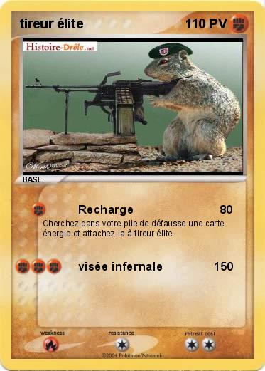 Pokemon tireur élite