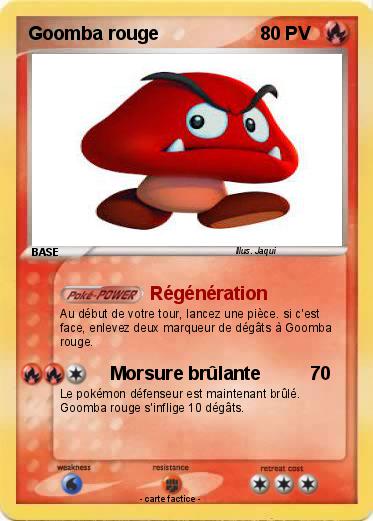 Pokemon Goomba rouge