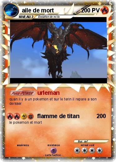 Pokemon aile de mort