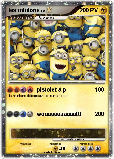 Pokemon les minions