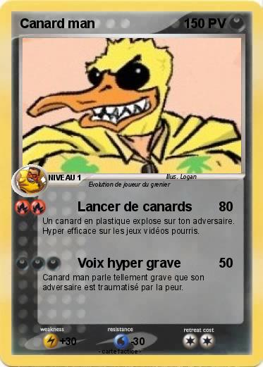 Pokemon Canard man