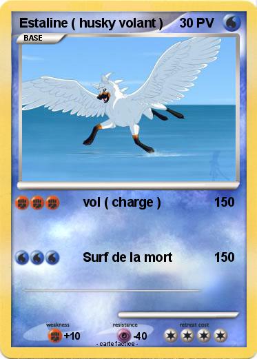 Pokemon Estaline ( husky volant )