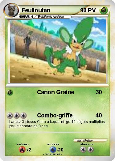 Pokemon Feuiloutan