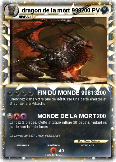 Pokemon dragon de la mort 999