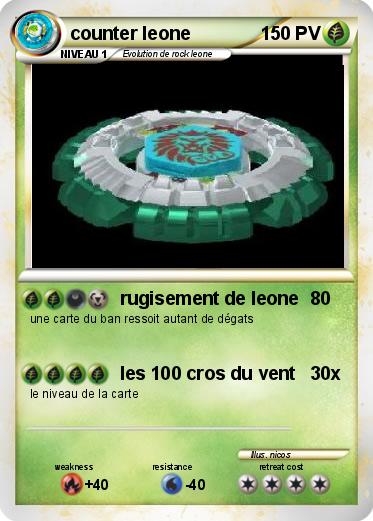 Pokemon counter leone