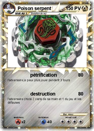 Pokemon Poison serpent