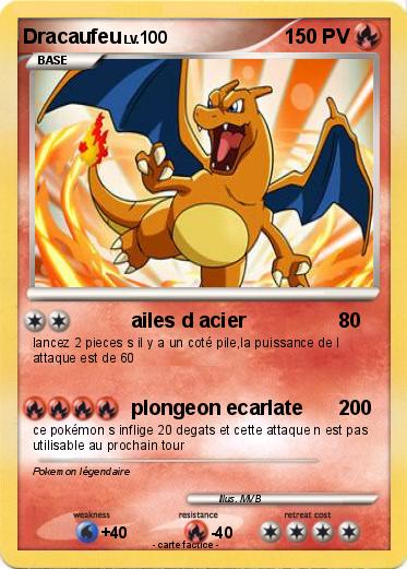 Pokemon Dracaufeu