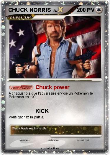 Pokemon CHUCK NORRIS