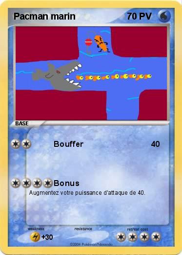 Pokemon Pacman marin