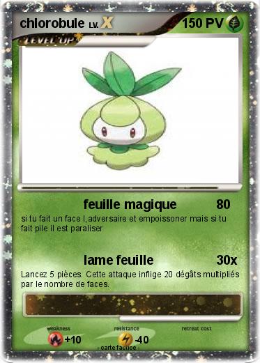 Pokemon chlorobule