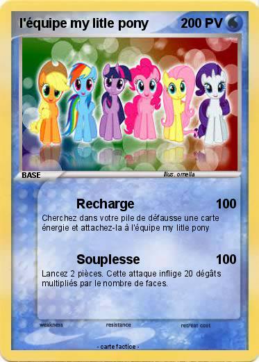 Pokemon l'équipe my litle pony