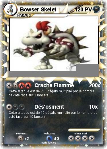 Pokemon Bowser Skelet