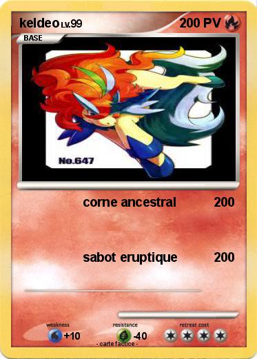 Pokemon keldeo