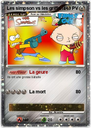 Pokemon Les simpson vs les griffn