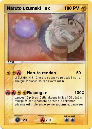 Pokemon Naruto uzumaki   ex