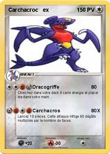 Pokemon Carchacroc   ex