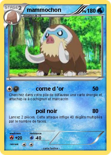 Pokemon mammochon