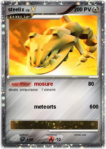 Pokemon steelix