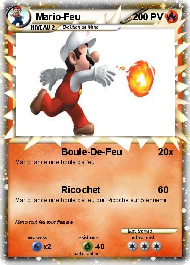 Pokemon Mario-Feu