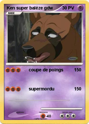 Pokemon Ken super balèze gdw