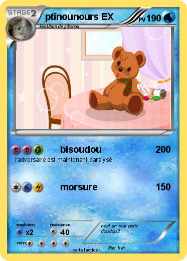 Pokemon ptinounours EX