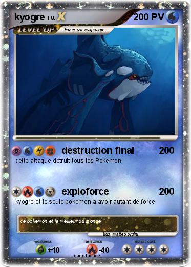Pokemon kyogre