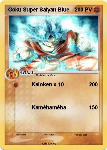 Pokemon Goku Super Saiyan Blue