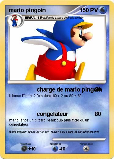 Pokemon mario pingoin