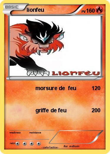 Pokemon lionfeu