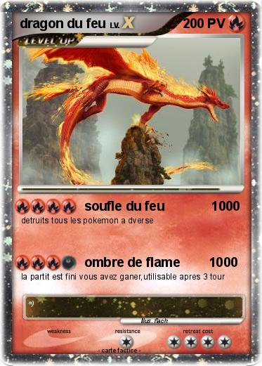 Pokemon dragon du feu