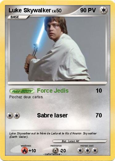 Pokemon Luke Skywalker