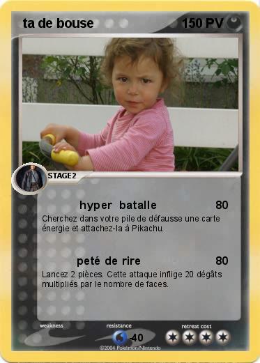 Pokemon  ta de bouse