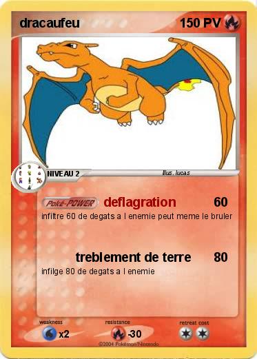 Pokemon dracaufeu