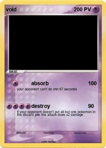 Pokemon void