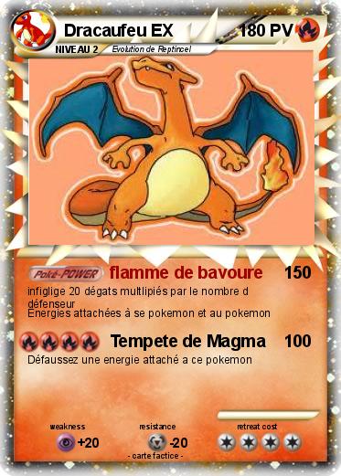 Pokemon Dracaufeu EX