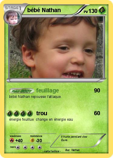 Pokemon bébé Nathan