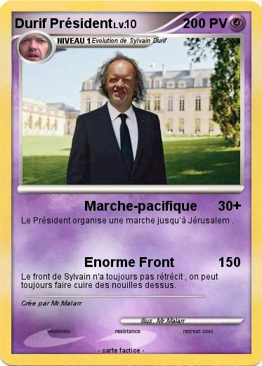 Pokemon Durif Président