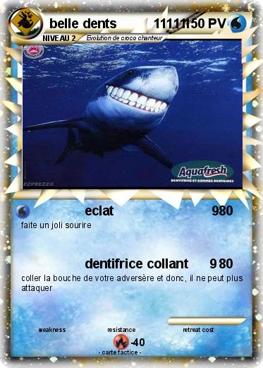 Pokemon belle dents          11111