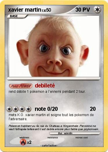 Pokemon xavier martin