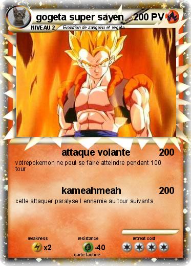 Pokemon gogeta super sayen