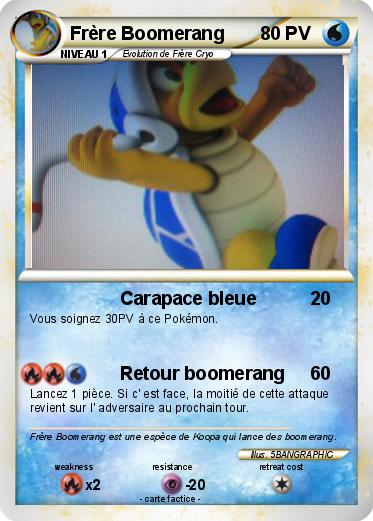 Pokemon Frère Boomerang