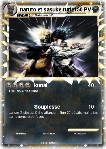 Pokemon naruto et sasuke turie