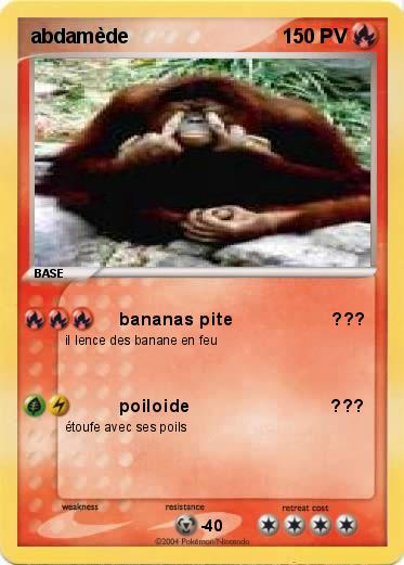 Pokemon abdamède                                   