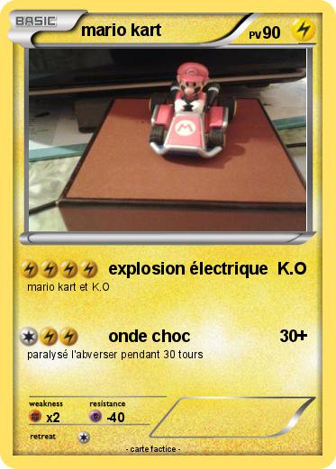 Pokemon mario kart
