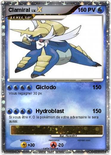Pokemon Clamiral